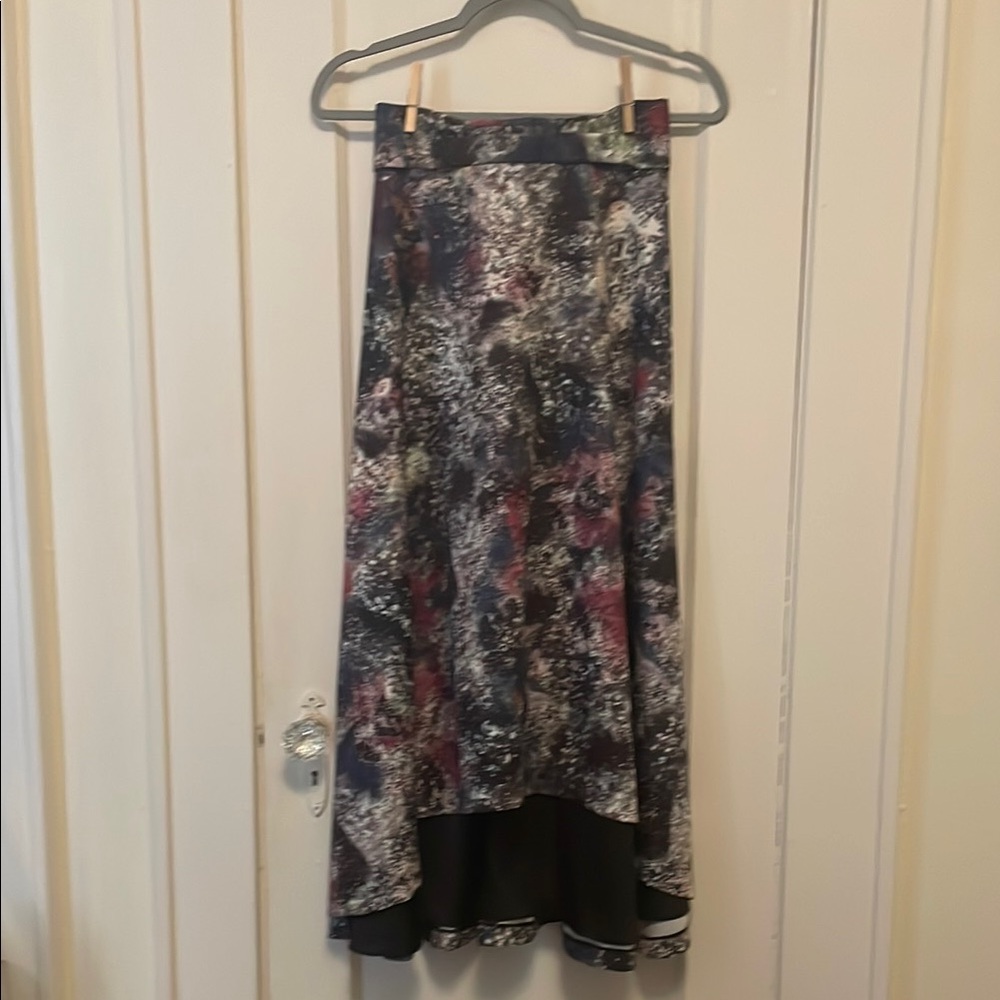 Hi-Lo Midi Skirt - Waldrip New York for Anthropologie Size 00